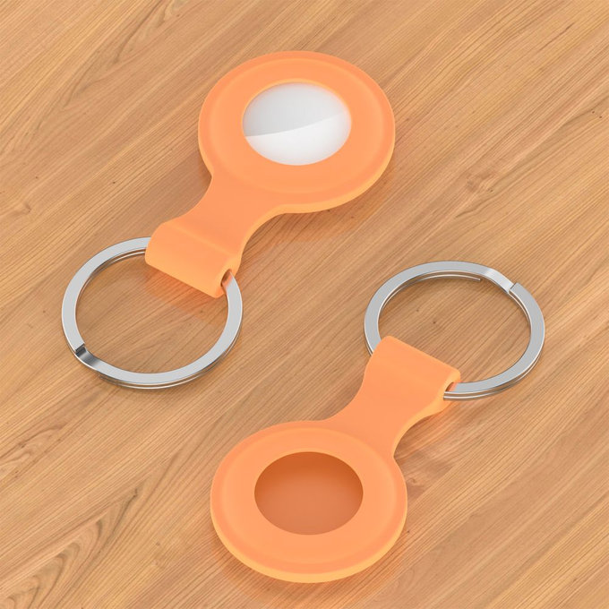 Tech-Protect - Schlüsselanhänger-Icon für Apple AirTag, orange