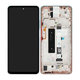 Xiaomi Mi 10T Lite 5G - LCD Display + Touchscreen Front Glas + Rahmen (Rose Gold Beach) - 5600050J1700 Genuine Service Pack