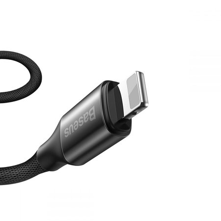 Baseus - Lightning / USB-C Kabel (1m), schwarz
