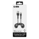 SBS - Lightning / USB Kabel (1m), schwarz