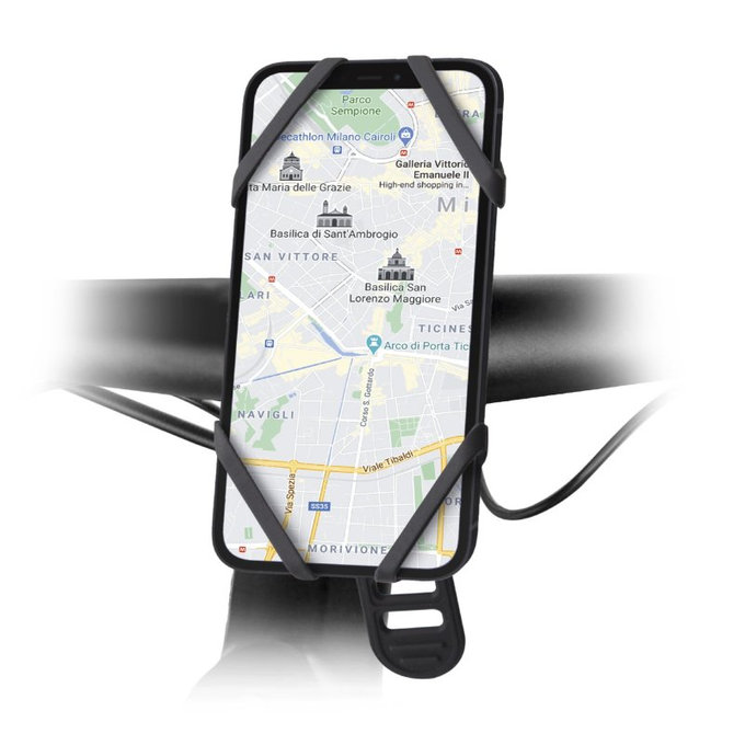 SBS - E-Go Halter für Elektroroller und -fahrräder, schwarz