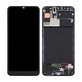 Samsung Galaxy A30s A307F - LCD Display + Touchscreen Front Glas + Rahmen (Prism Crush Black) TFT