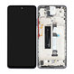 Xiaomi Mi 10T Lite 5G - LCD Display + Touchscreen Front Glas + Rahmen (Atlantic Blue) - 5600030J1700, 5600090J1700 Genuine Service Pack