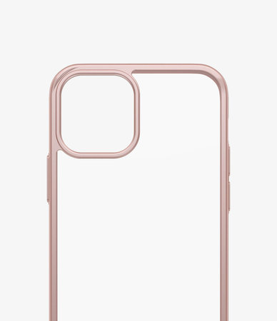 PanzerGlass - ClearCase AB Hülle für iPhone 12/12 Pro, Roségold
