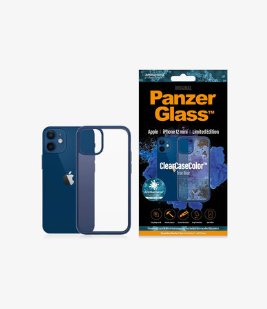 PanzerGlass - Fall ClearCase AB für iPhone 12 mini, blue
