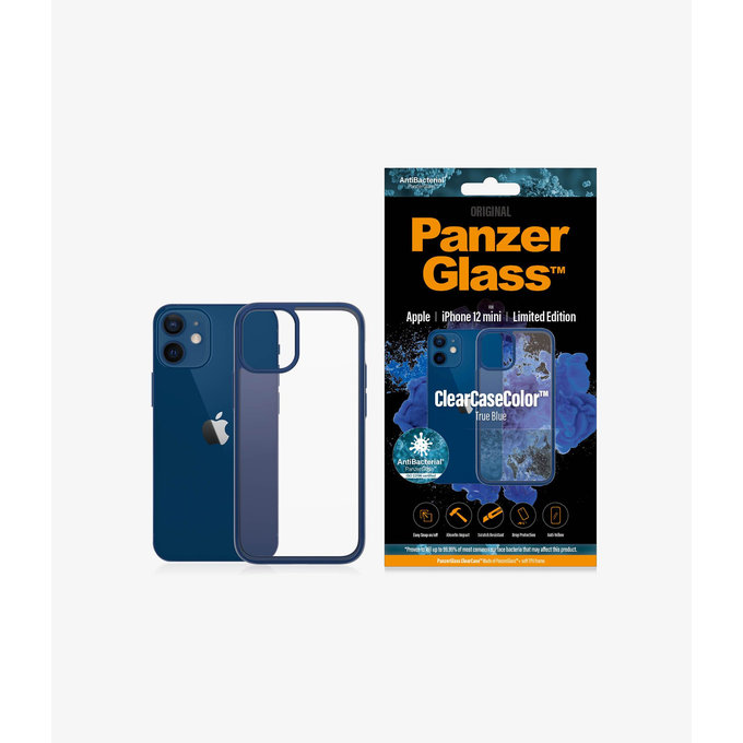 PanzerGlass - Fall ClearCase AB für iPhone 12 mini, blue