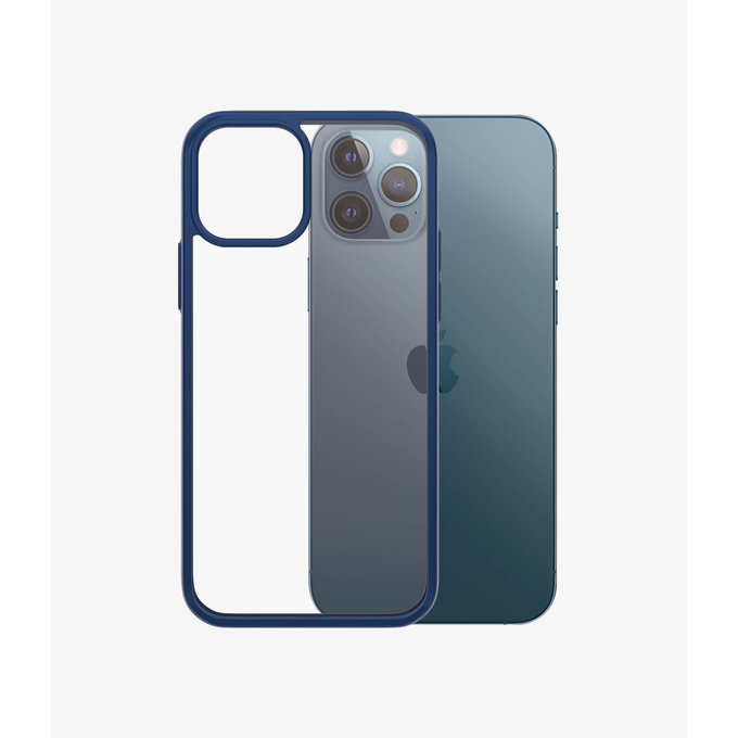 PanzerGlass - Fall ClearCase AB für iPhone 12 und 12 Pro, blue