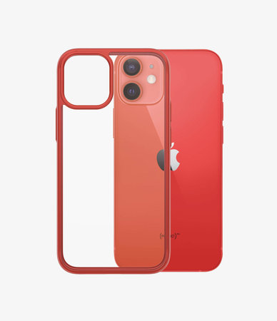 PanzerGlass - Fall ClearCase AB für iPhone 12 mini, red