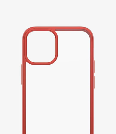 PanzerGlass - Fall ClearCase AB für iPhone 12 mini, red