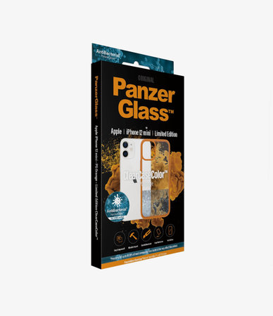 PanzerGlass - Fall ClearCase AB für iPhone 12 mini, orange