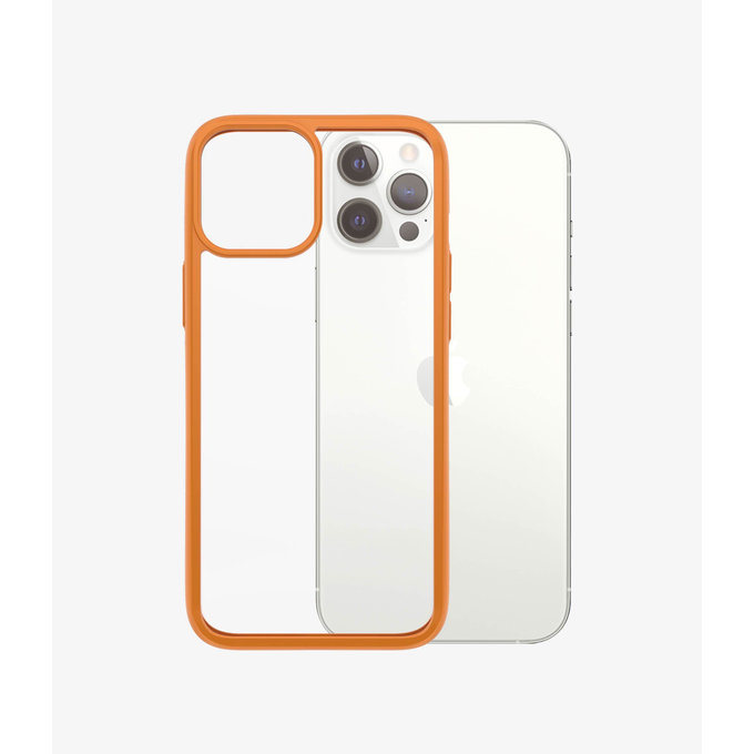 PanzerGlass - Fall ClearCase AB für iPhone 12 Pro Max, orange