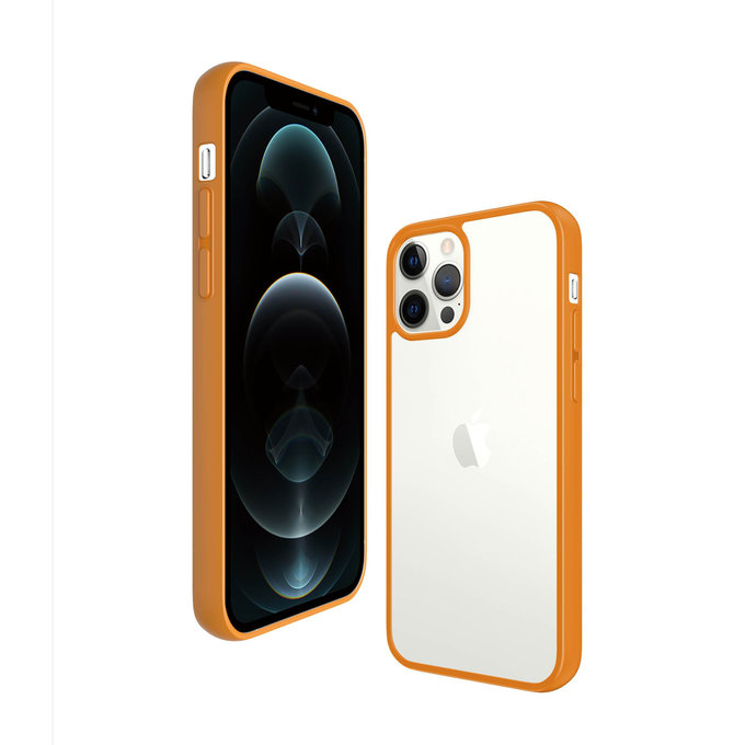 PanzerGlass - Fall ClearCase AB für iPhone 12 Pro Max, orange