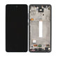 Samsung Galaxy A52 A525F, A526B - LCD Display + Touchscreen Front Glas + Rahmen (Awesome Black) - GH82-25524A GH82-25526A, GH82-25754A, GH82-25602A Genuine Service Pack