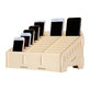 Universeller Holzständer / Organizer für Telefone mit 24 Fächern