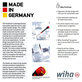 Wiha PicoFinish® 260P - Präzisionsschraubendreher - Schlitz 1,0mm