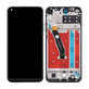 Huawei P40 Lite E - LCD Display + Touchscreen Front Glas + Rahmen (Midnight Black) TFT