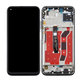 Huawei P40 Lite - LCD Display + Touchscreen Front Glas + Rahmen (Midnight Black) TFT