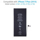 Apple iPhone 7 Plus - Akku Batterie 2900mAh FixPremium