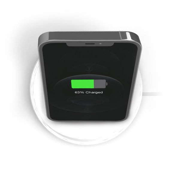 SBS - Kabelloses Desktop-Ladegerät, weiß