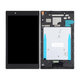 Lenovo Tab 4 TB-8504F - LCD Display + Touchscreen Front Glas + Rahmen (Black) TFT