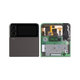 Samsung Galaxy Z Flip 3 F711B - LCD Display + Touchscreen Front Glas + Rahmen (Externe) (Phantom Black) - GH97-26773A Genuine Service Pack