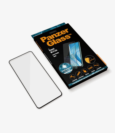 PanzerGlass - Gehärtetes Glas Case Friendly für Xiaomi Mi 11 Lite, schwarz