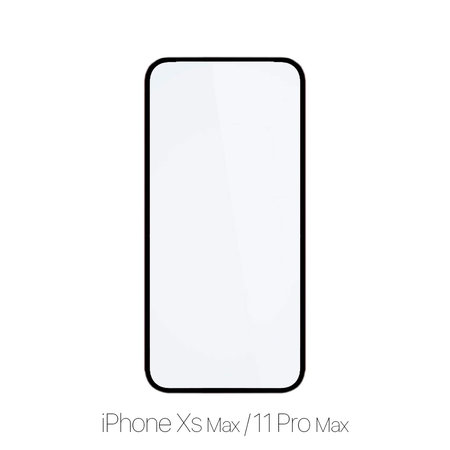 FixPremium FullCover Glass - Gehärtetes Glas für iPhone Xs Max und 11 Pro Max