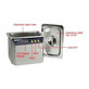 Baku BK-3550 - Edelstahl-Ultraschallreiniger - 0.5L