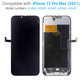 Display für iPhone 13 Pro Max, Touchscreen-Glas mit Rahmen, Refurbished