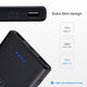 SBS - PowerBank 10 000 mAh, 2x USB, 2,1A, schwarz
