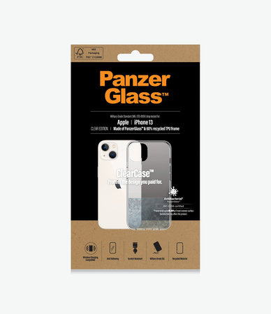 PanzerGlass - Hülle ClearCase AB für iPhone 13, transparent