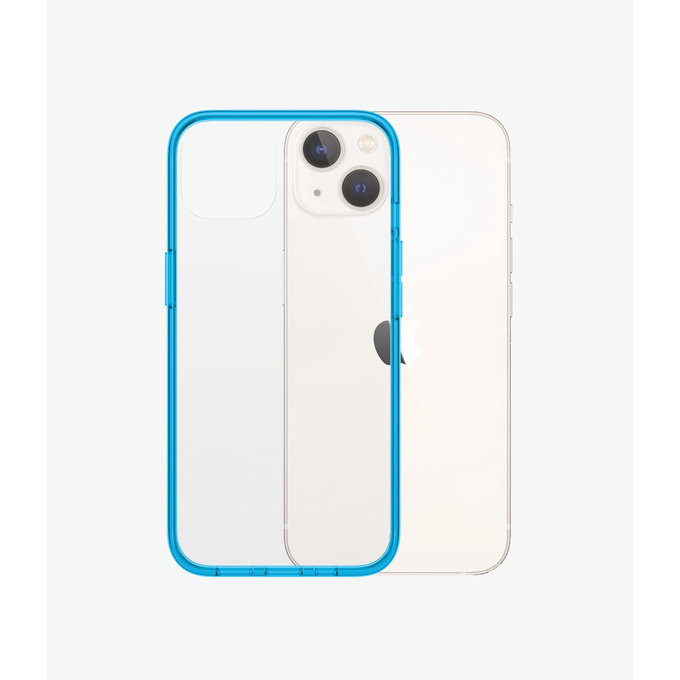 PanzerGlass - Fall ClearCaseColor AB für iPhone 13, bondi blue