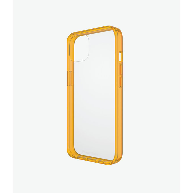 PanzerGlass - Fall ClearCaseColor AB für iPhone 13, tangerine