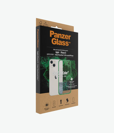PanzerGlass - Fall ClearCaseColor AB für iPhone 13, lime