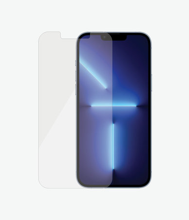 PanzerGlass - Gehärtetes Glas Standard Fit AB für iPhone 13 Pro Max und 14 Plus, transparent