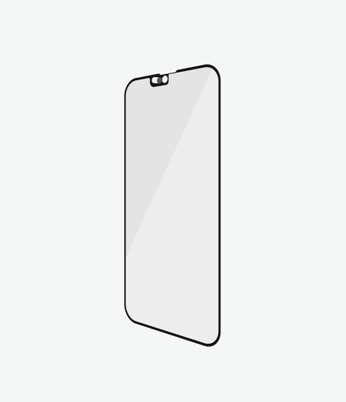 PanzerGlass - Gehärtetes Glas Case Friendly CamSlider AB für iPhone 13 mini, schwarz