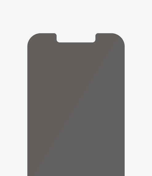 PanzerGlass - Gehärtetes Glas Standard Fit Privacy AB für iPhone 13 Pro Max und 14 Plus, transparent