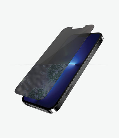 PanzerGlass - Gehärtetes Glas Standard Fit Privacy AB für iPhone 13 Pro Max und 14 Plus, transparent