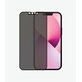 PanzerGlass - Gehärtetes Glas Case Friendly Privacy CamSlider AB für iPhone 13 mini, schwarz