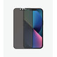PanzerGlass - Gehärtetes Glas Case Friendly Privacy AB für iPhone 13, 13 Pro, 14 und 16e, schwarz