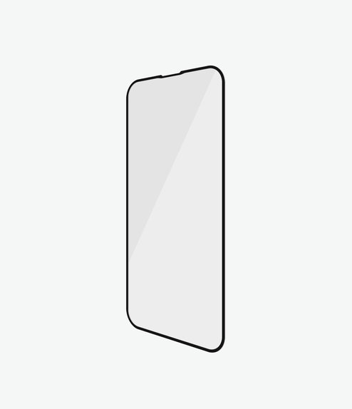 PanzerGlass - Gehärtetes Glas Case Friendly AB für iPhone 13, 13 Pro und 14, black
