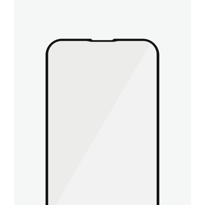PanzerGlass - Gehärtetes Glas Case Friendly AB für iPhone 13, 13 Pro und 14, black