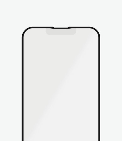 PanzerGlass - Gehärtetes Glas Case Friendly Anti-Glare AB für iPhone 13 Pro Max und 14 Plus, schwarz