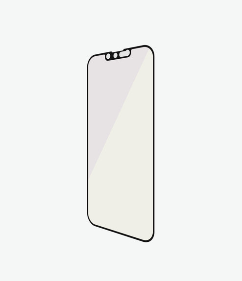 PanzerGlass - Gehärtetes Glas Case Friendly Anti-Bluelight AB für iPhone 13 mini, schwarz