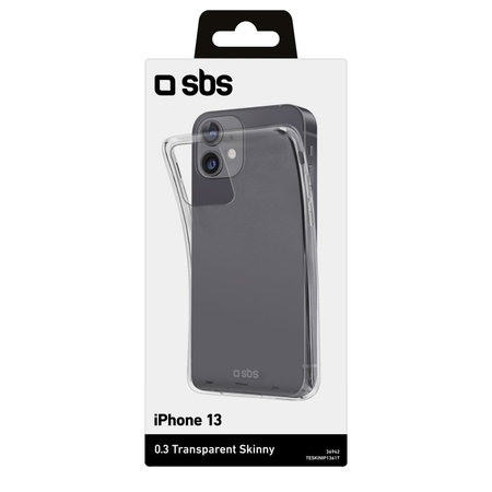 SBS - Fall Skinny für iPhone 13, transparent