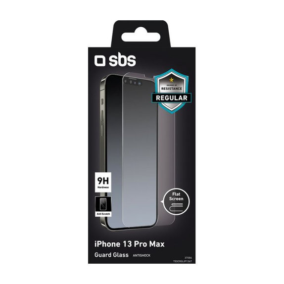 SBS - Gehärtetes Glas für iPhone 13 Pro Max und 14 Plus, transparent