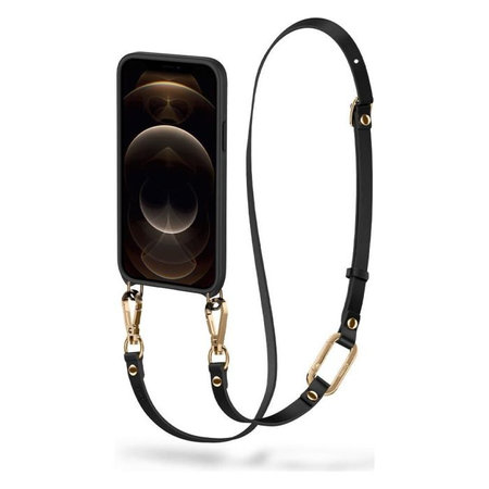 Spigen - Hülle Cyrill Classic Charm für iPhone 12/12 Pro, schwarz