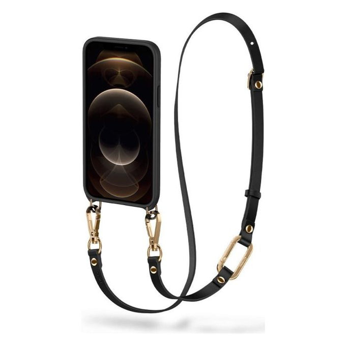 Spigen - Hülle Cyrill Classic Charm für iPhone 12/12 Pro, schwarz