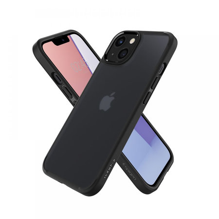 Spigen - Ultra Hybrid Case für iPhone 13 mini, schwarz