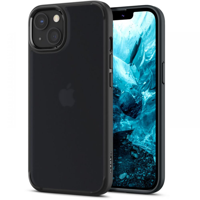 Spigen - Ultra Hybrid Case für iPhone 13 mini, schwarz